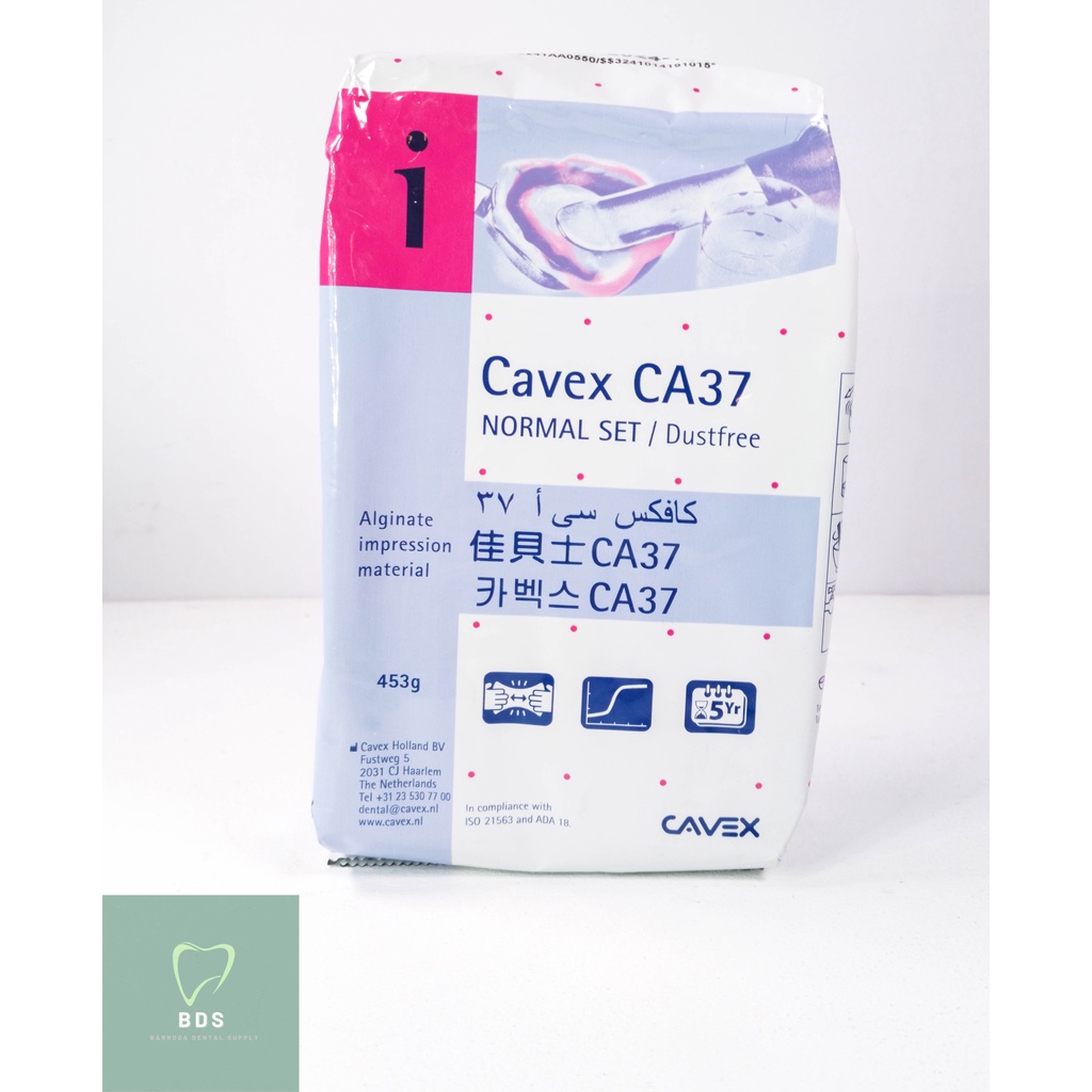 Cavex CA37 Alginate Impression Material 453G Normal Set Dustfree