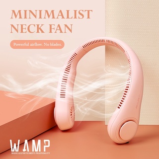 Hanging Neck Fan Hands Free Bladeless Fan Operated Wearable Personal Fan Leafless Air Cooler Fan⭐