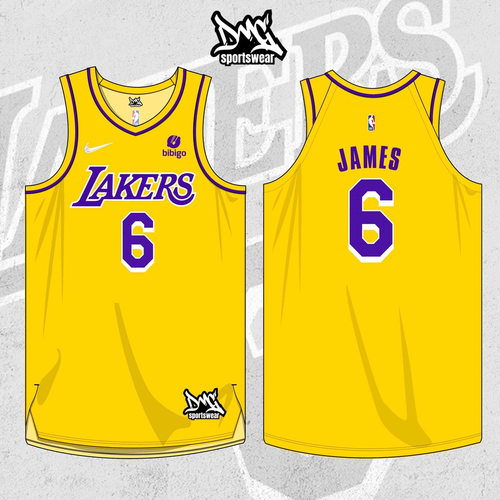New Lakers Uniform Full Sublimation Jersey Shopee Philippines