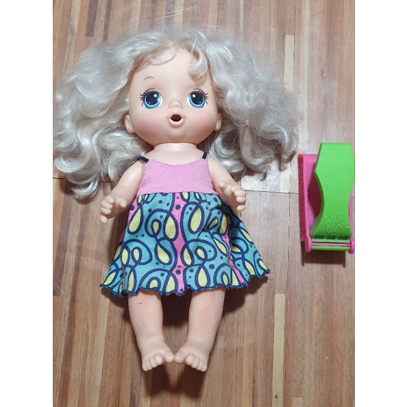 Baby alive eat and poo with sounds preloved with freebies | Shopee ...