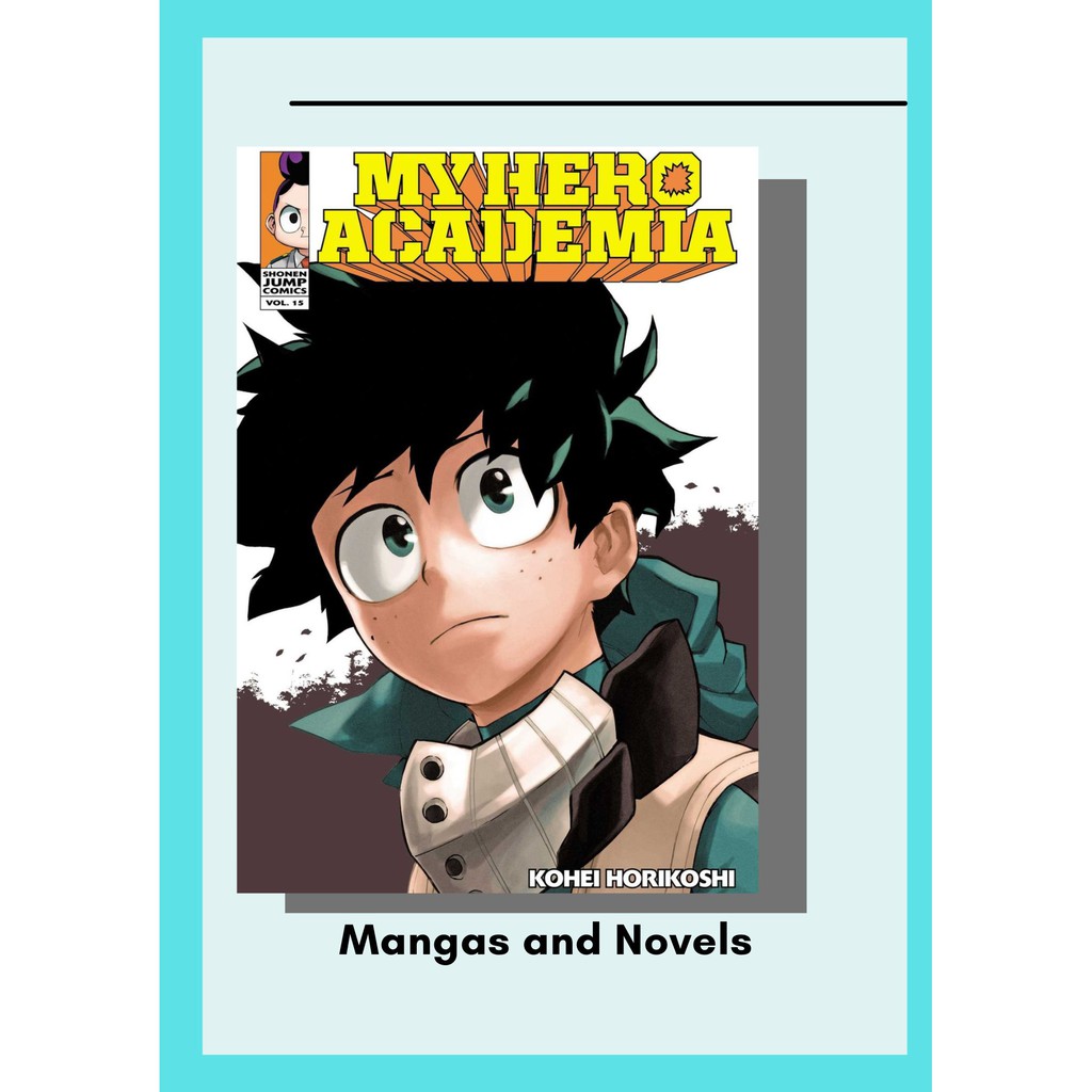 My Hero Academia Vol 15 Manga Shopee Philippines