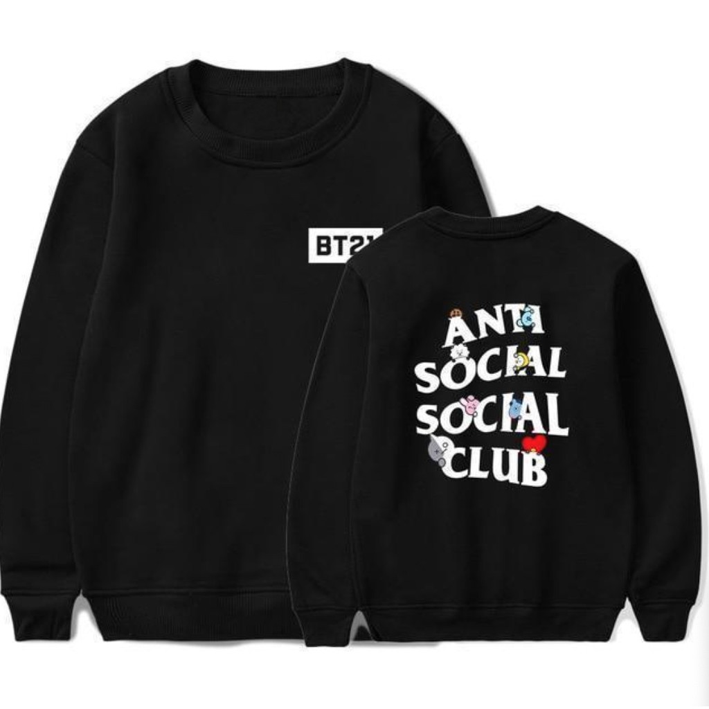 bts anti social club hoodie