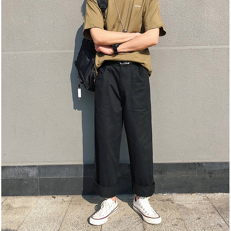 loose fit chino pants