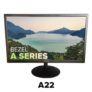 Bezel A22 Office Monitor | 22” Inches | 1080p | 75Hz Refresh Rate | 16:9 | IPS Panel | Flat Screen