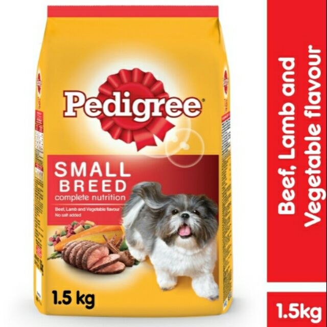 pedigree small breed