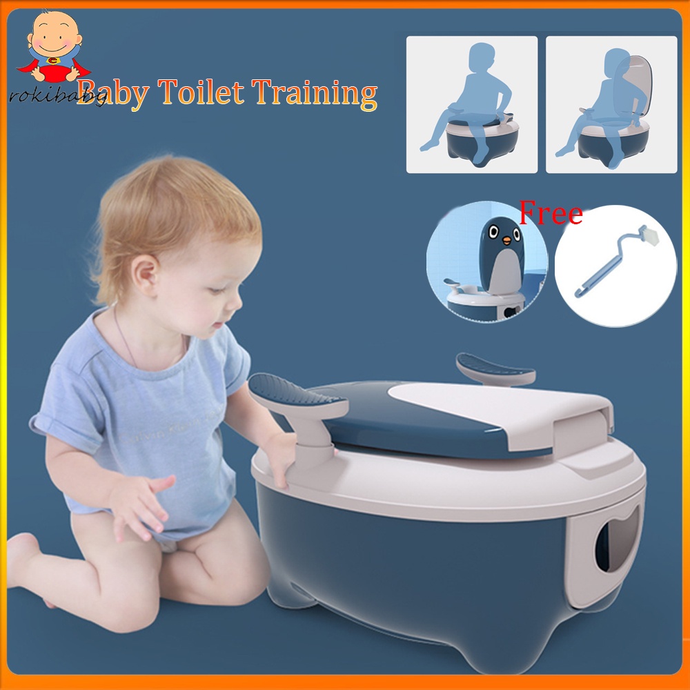 Rokibaby potty trainer for kids Realistic potty trainer baby Kids Boys ...