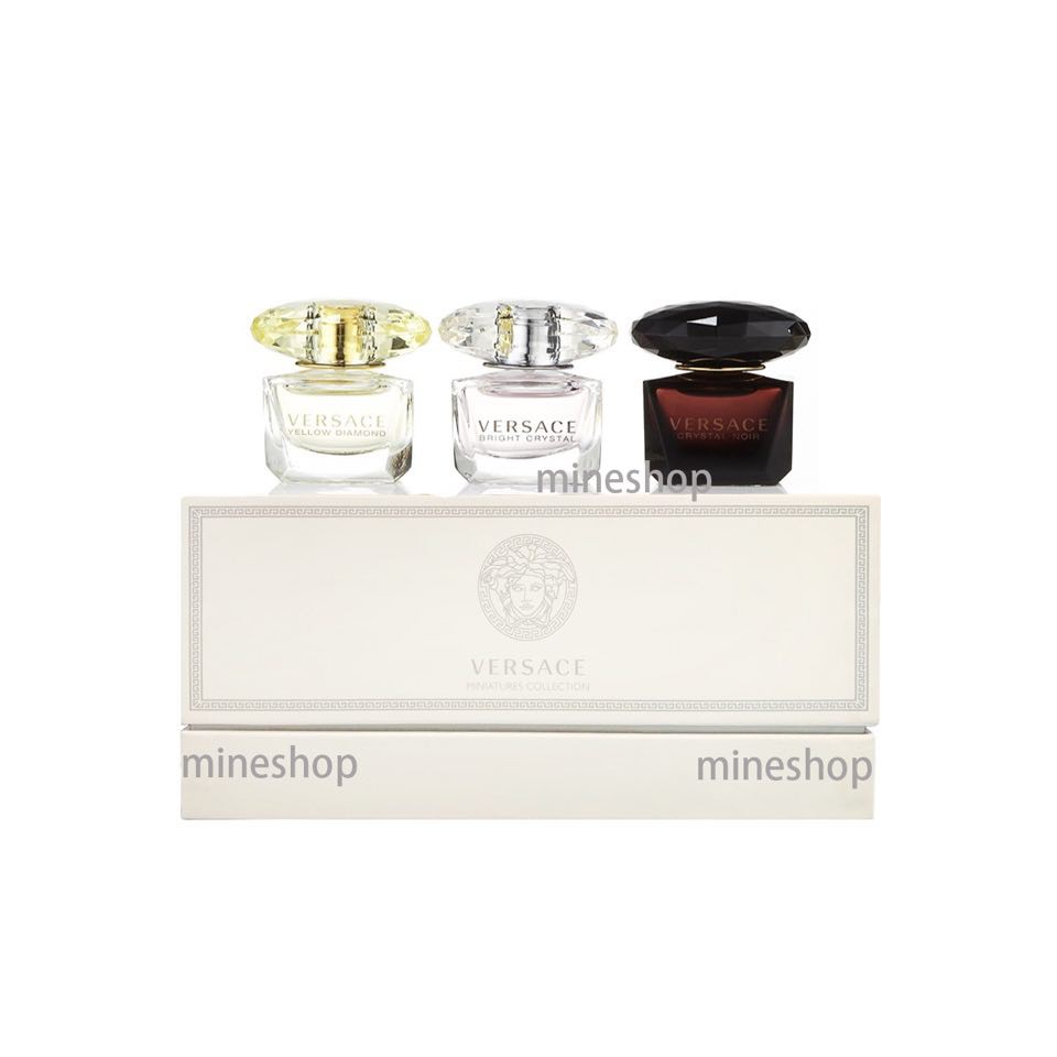 versace miniatures collection 3 piece