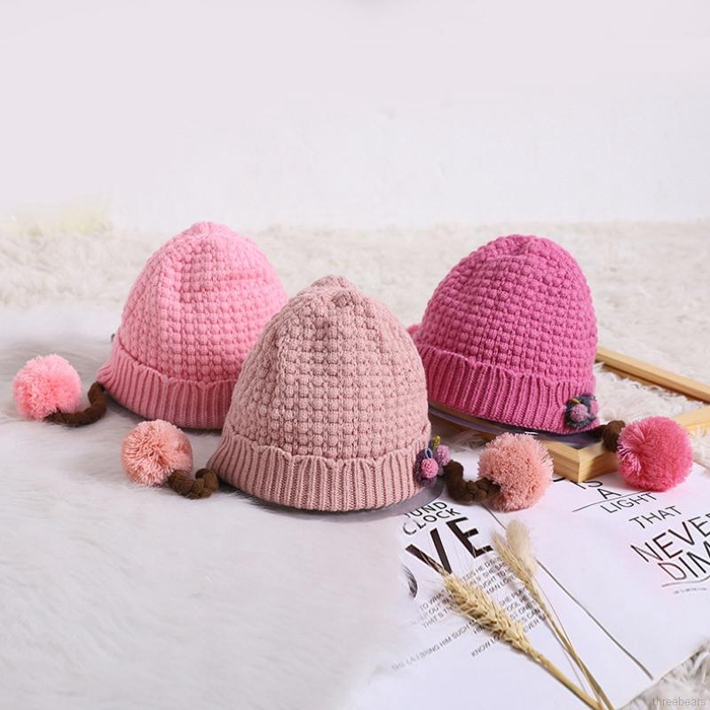 knitting cap design for baby girl