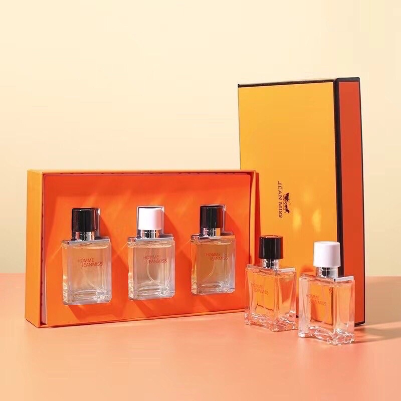 Kingstar JEAN MISS HOMME men's cologne set wood fragrance gift box set