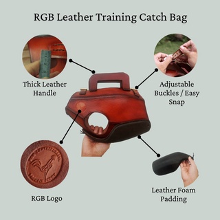 ❍✧Leather Training Bag / Catch Cock / Catch Bag for cock conditioning