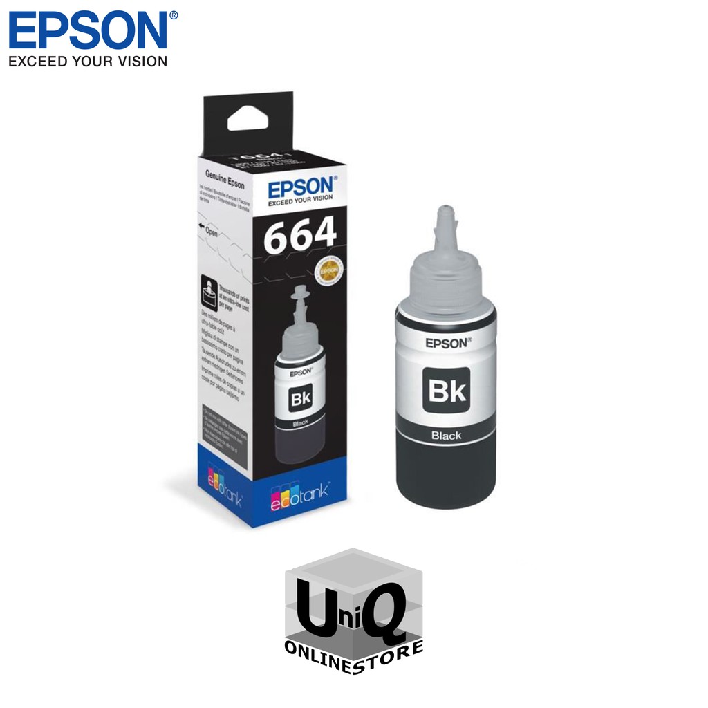 Epson T6641 Original Ink Bottle 70ml Black Shopee Philippines 9098