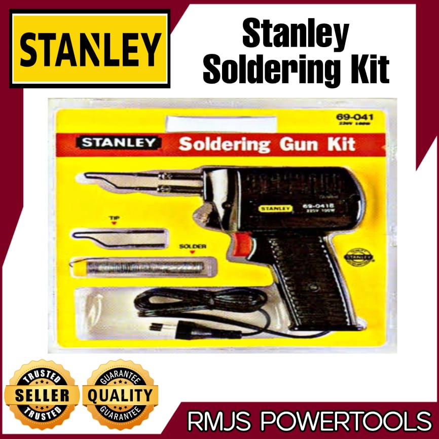 Stanley Soldering Gun Kit 100W / 220V (69041C) Shopee Philippines