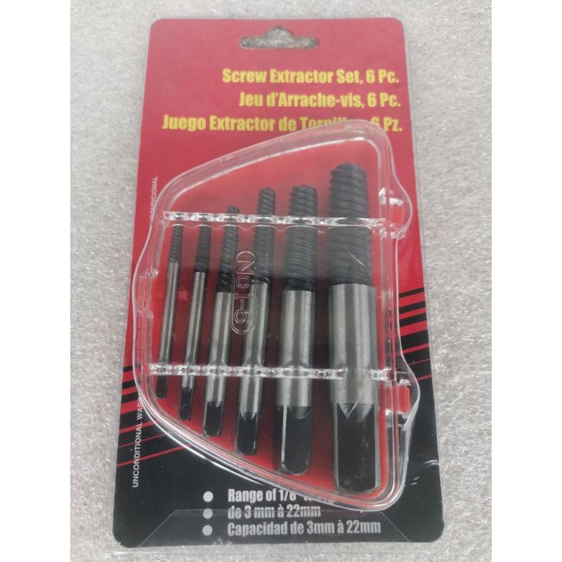 Screw Extractor Easy Out Set 6pcs Shopee Philippines   13dfd86a8637b6f4ffb3831d4820af93