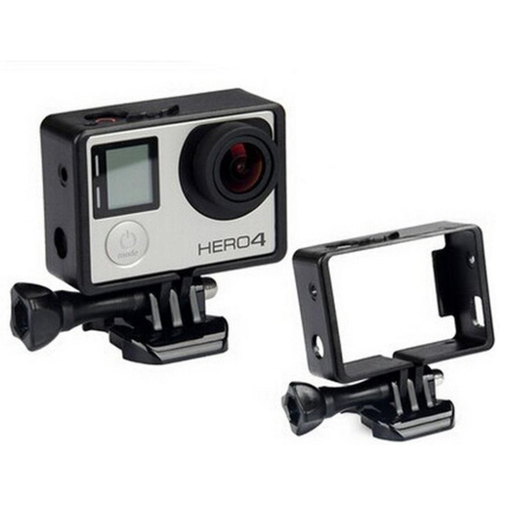 Gopro Hero 4 Frame Clear View Protective Skeleton Housing Case Shell For Go Pro Hero 3 4 Shopee Philippines