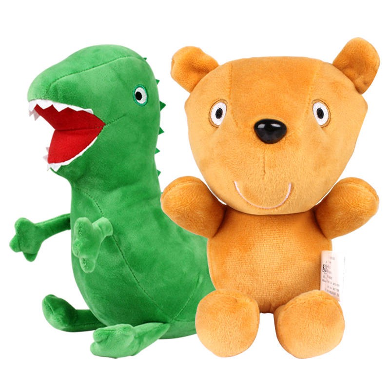peppa pig dinosaur plush toy