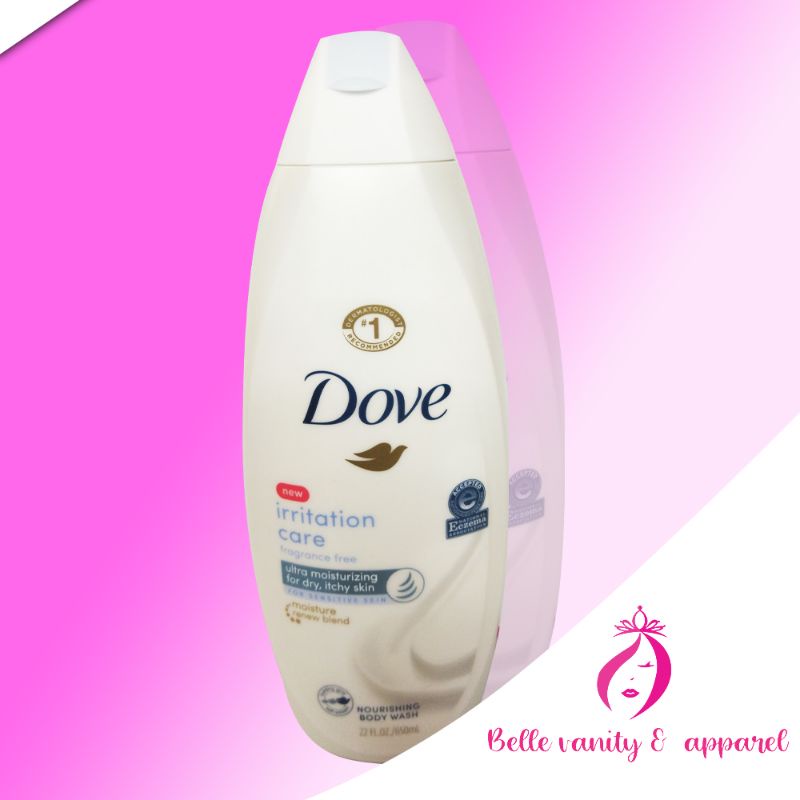 Dove Irritation Care Body wash (650ml) Shopee Philippines