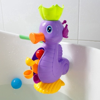 Kids Shower Bath Toys Cute Duck Waterwheel Dolphin Toys Baby Faucet Bathing Water Spraying Tool Wheel Type Dabbling Toy #3