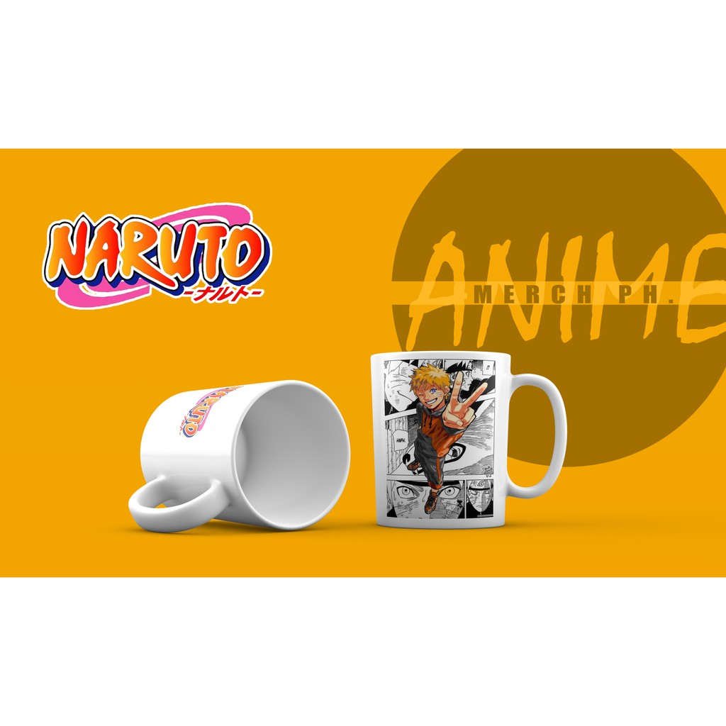 Naruto Stylish Mugs (comic Style) 