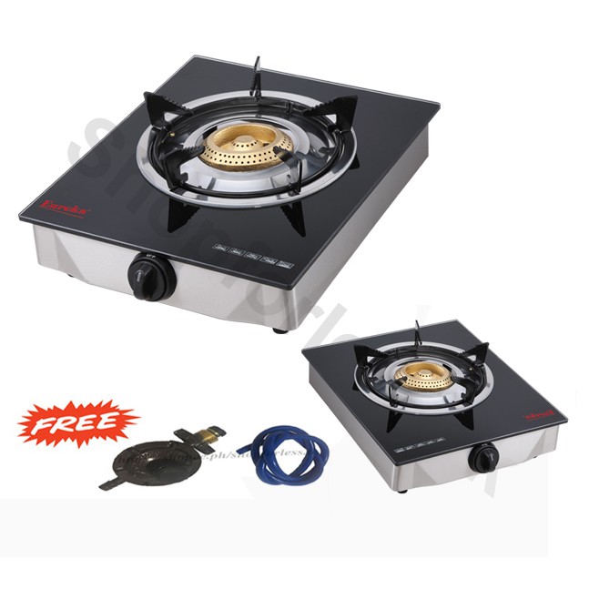 Eureka Single Burner Gas Stove Glass Top Shopee Philippines