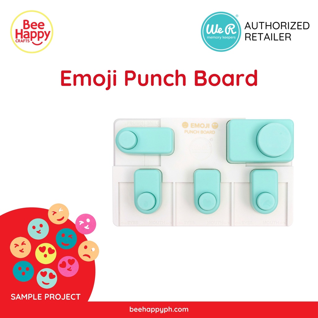 Emoji Punch Board We R Memory Keepers Shopee Philippines
