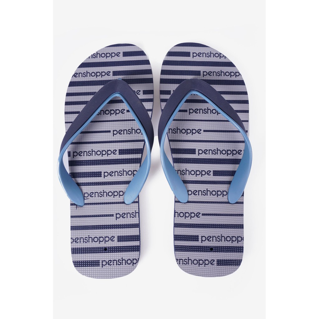 printed flip flops