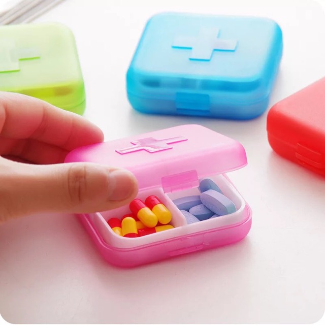 4 Slot Pill Box