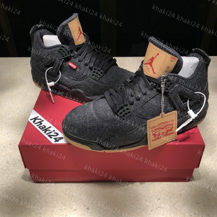 aj4 levis black