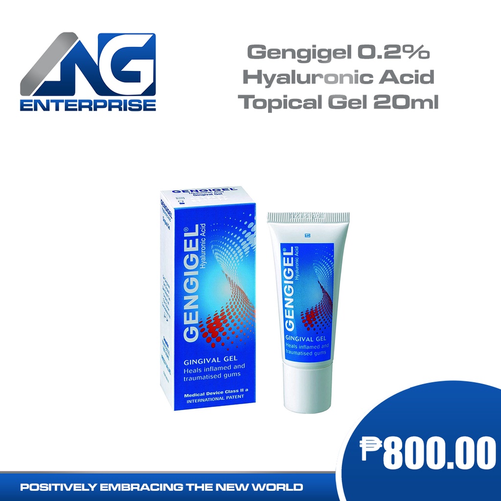 Gengigel 0.2 Hyaluronic Acid Topical Gel 20ml Shopee Philippines