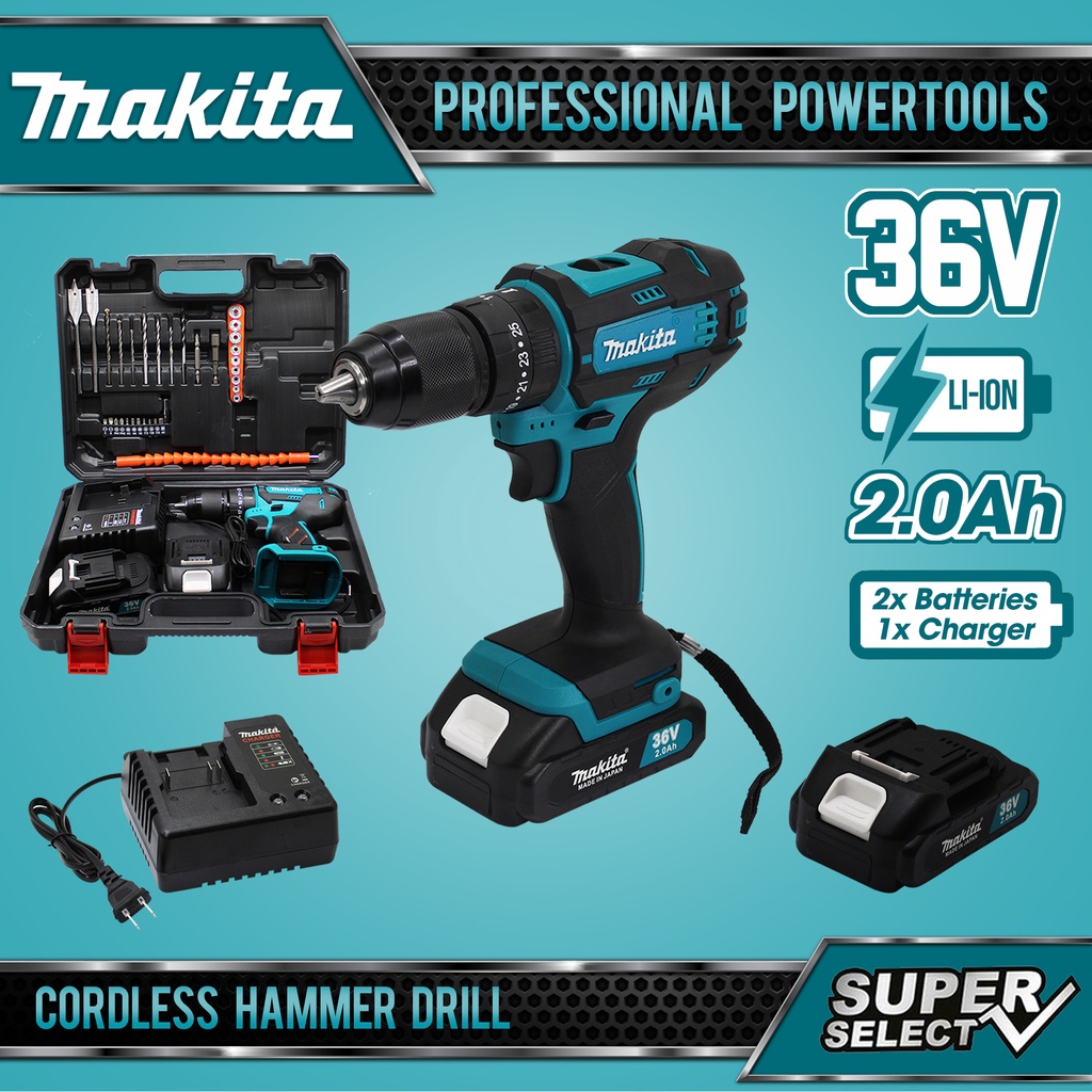 Makita DHP485 36V Cordless Hammer Drill Shopee Philippines | atelier ...