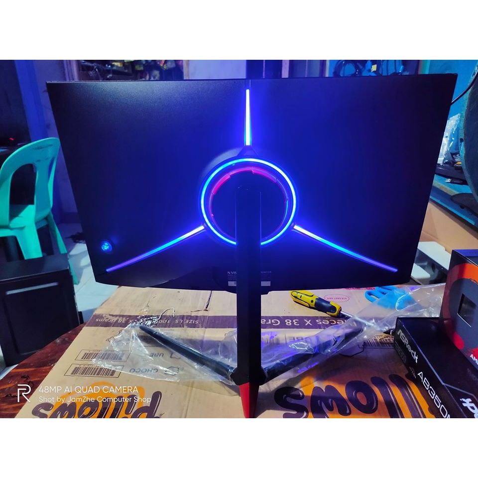 Download Nvision 24" Frameless Curved Gaming Monitor 144hz | Shopee Philippines