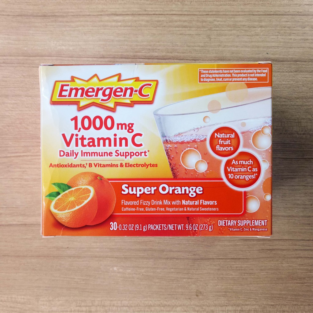 Emergen C Vitamin C 1000mg Shopee Philippines