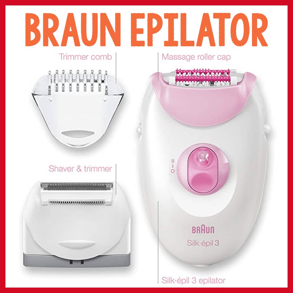 braun silk epil 3 in 1 shaver