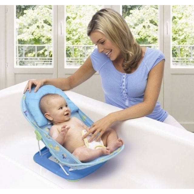 reclining baby bath seat