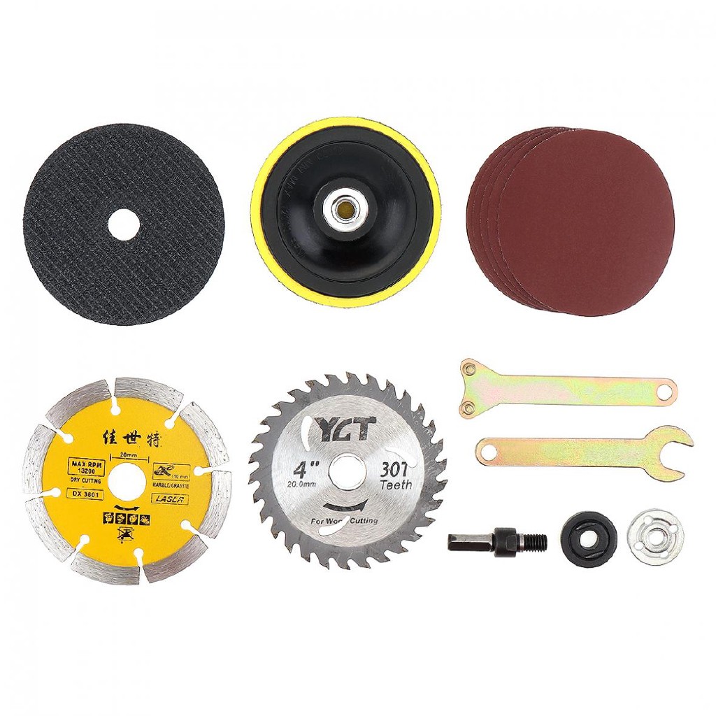 WIN AGAK14IN1 14in1 Angle Grinder Accessory Kit Shopee Philippines