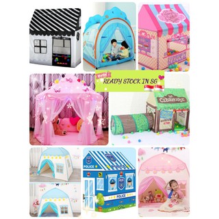 Fesjoy Children Tent Oversized House Play House Baby Ocean Ball Tent Toy House 