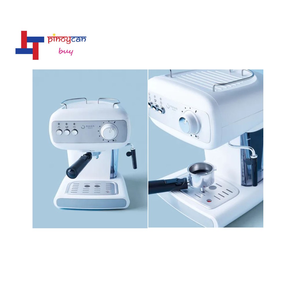 Noon East 15Bar Coffee Machine CM8500AGS (Off White/Silver Black