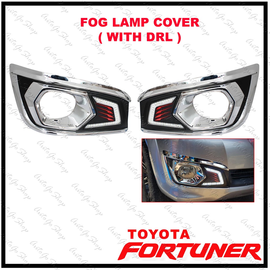 toyota-fortuner-2012-2015-fog-light-fog-lamp-cover-with-drl-black