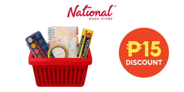 National Book Store ShopeePay P15 Discount
