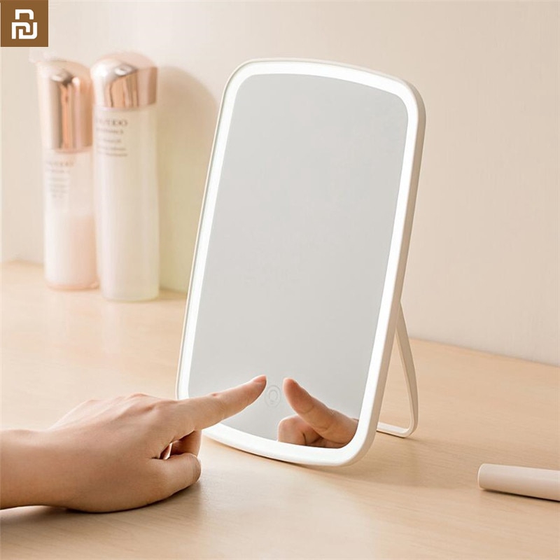 portable makeup mirror with lights