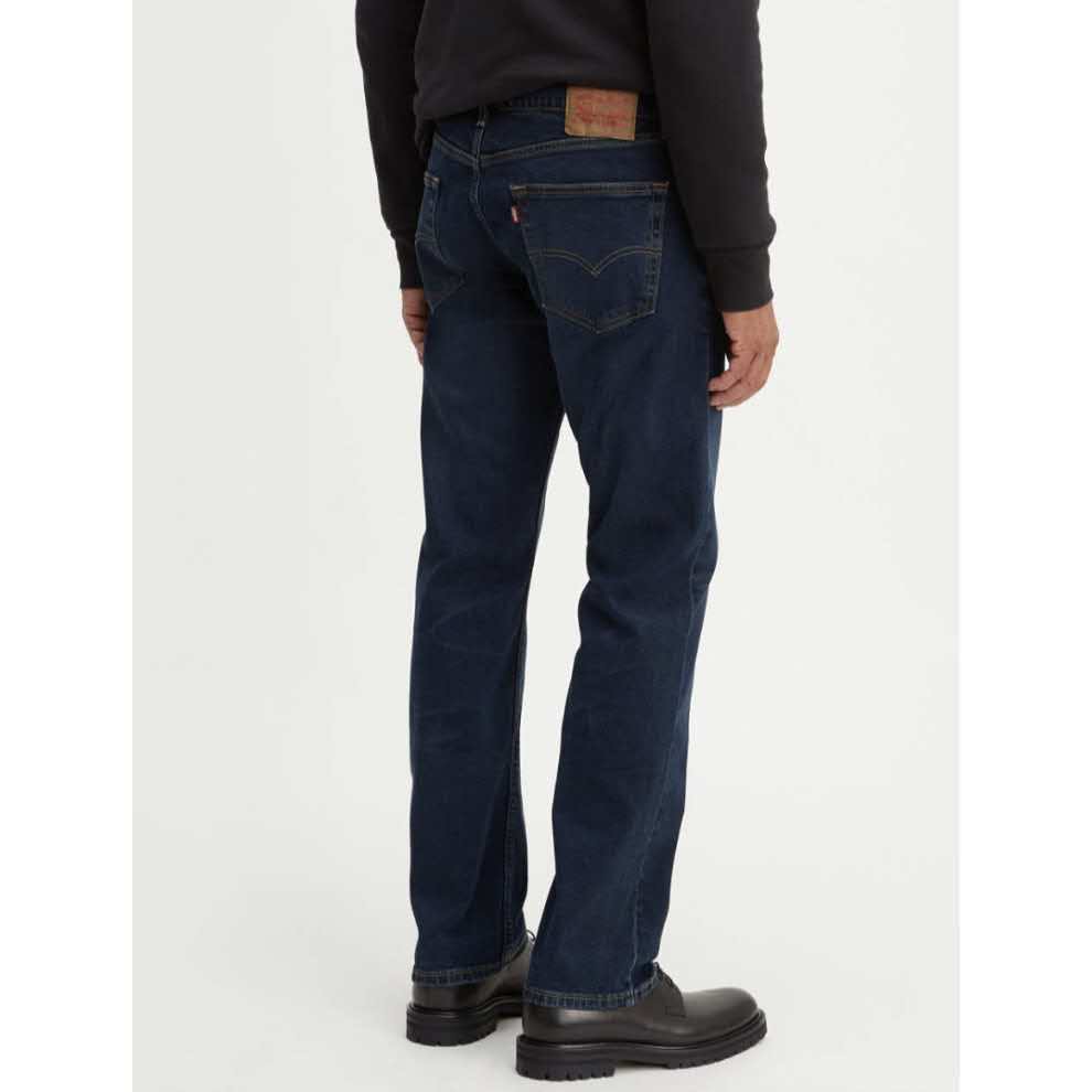 very dark blue jeans