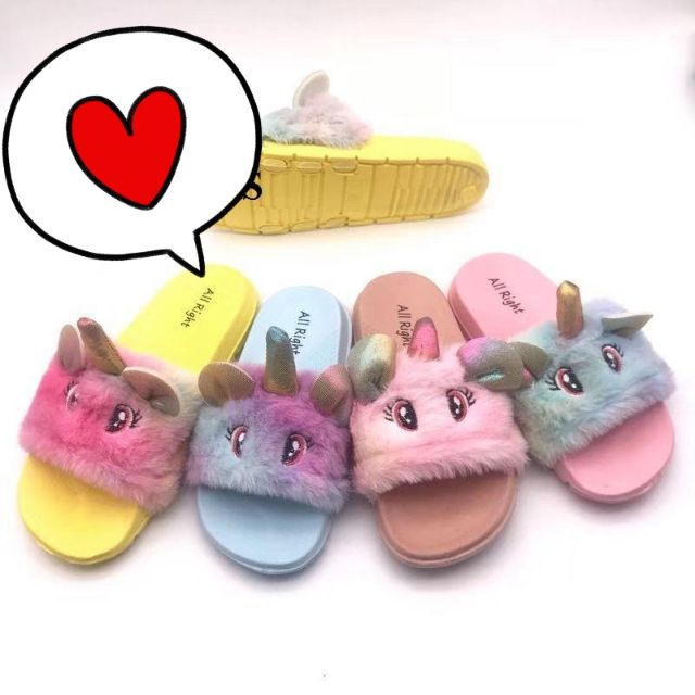 unicorn slippers kids