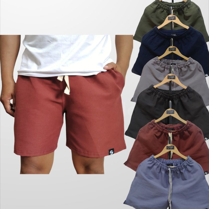 Tailored Wooven Short (Makapal Tela) With Etekita & Logo #8