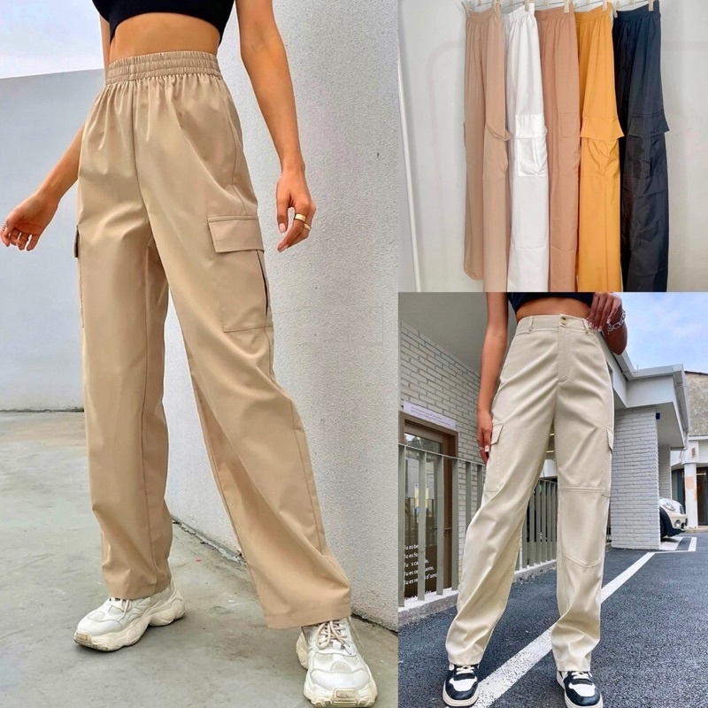 BM CARGO PANTS WITH SIDE POCKETS | Shopee Philippines