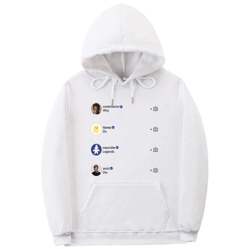 xxxtentacion hoodie white