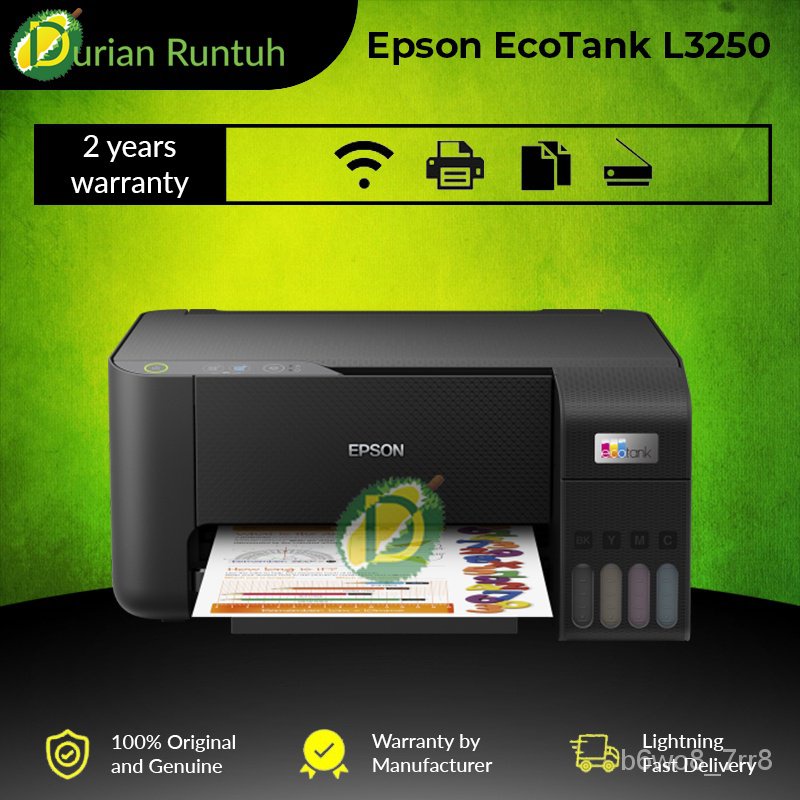 EPSON L3210 / L3250 / L3256 3 IN 1 ECOTANK PRINTER ( G2010 T310 L3110 ...