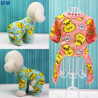 『27Pets』Dog Cotton Romper Pajamas Costume Puppy Clothing Teddy Cat Clothes