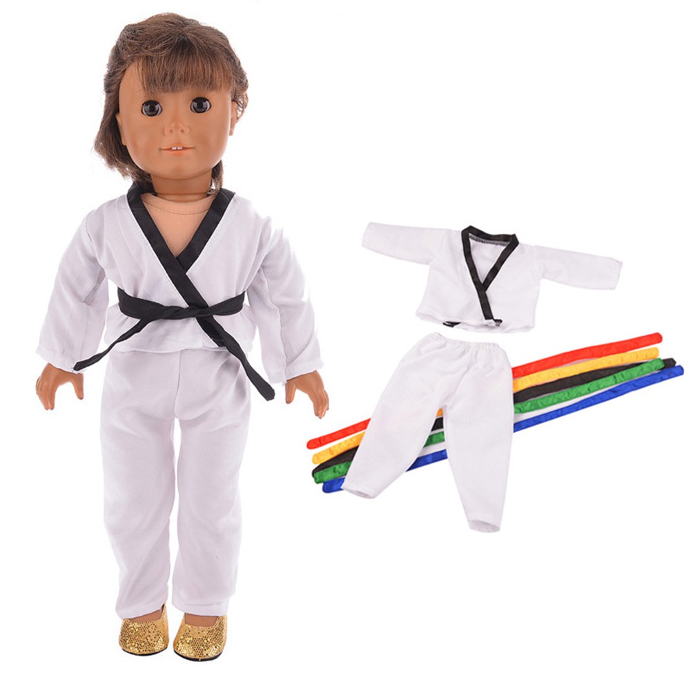 american girl doll karate outfit