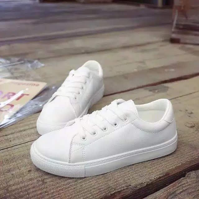 plain white shoes cheap