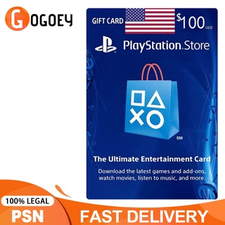 PSN Playstation Network Gift Codes US 100USD