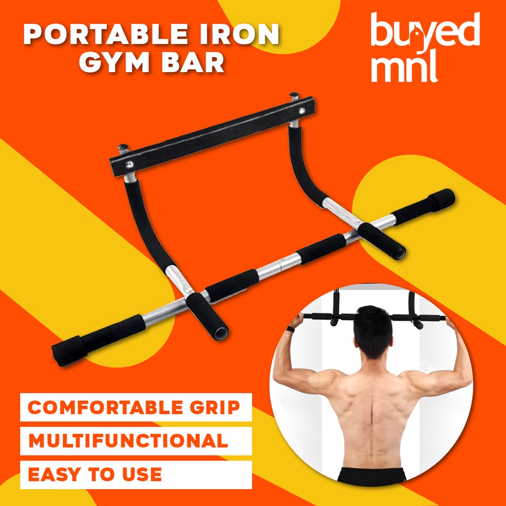 Original [BMNL] Multi-Functional Iron Gym Total Upper Body Workout Bar ...